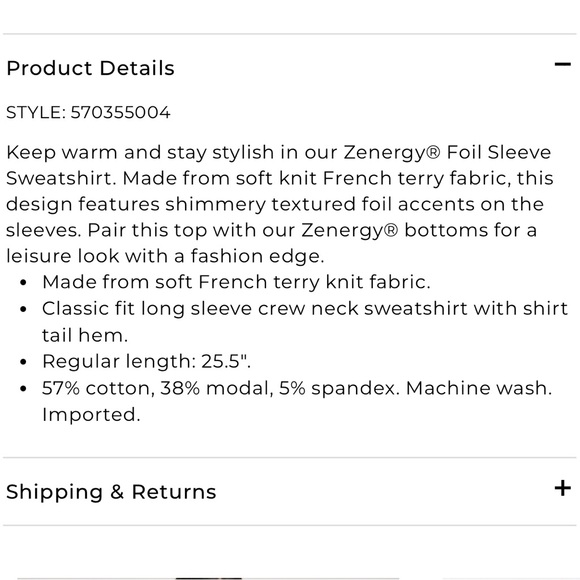 Chico's synergy quilted vest and matching top SET NWOT size medium! - Picture 13 of 13